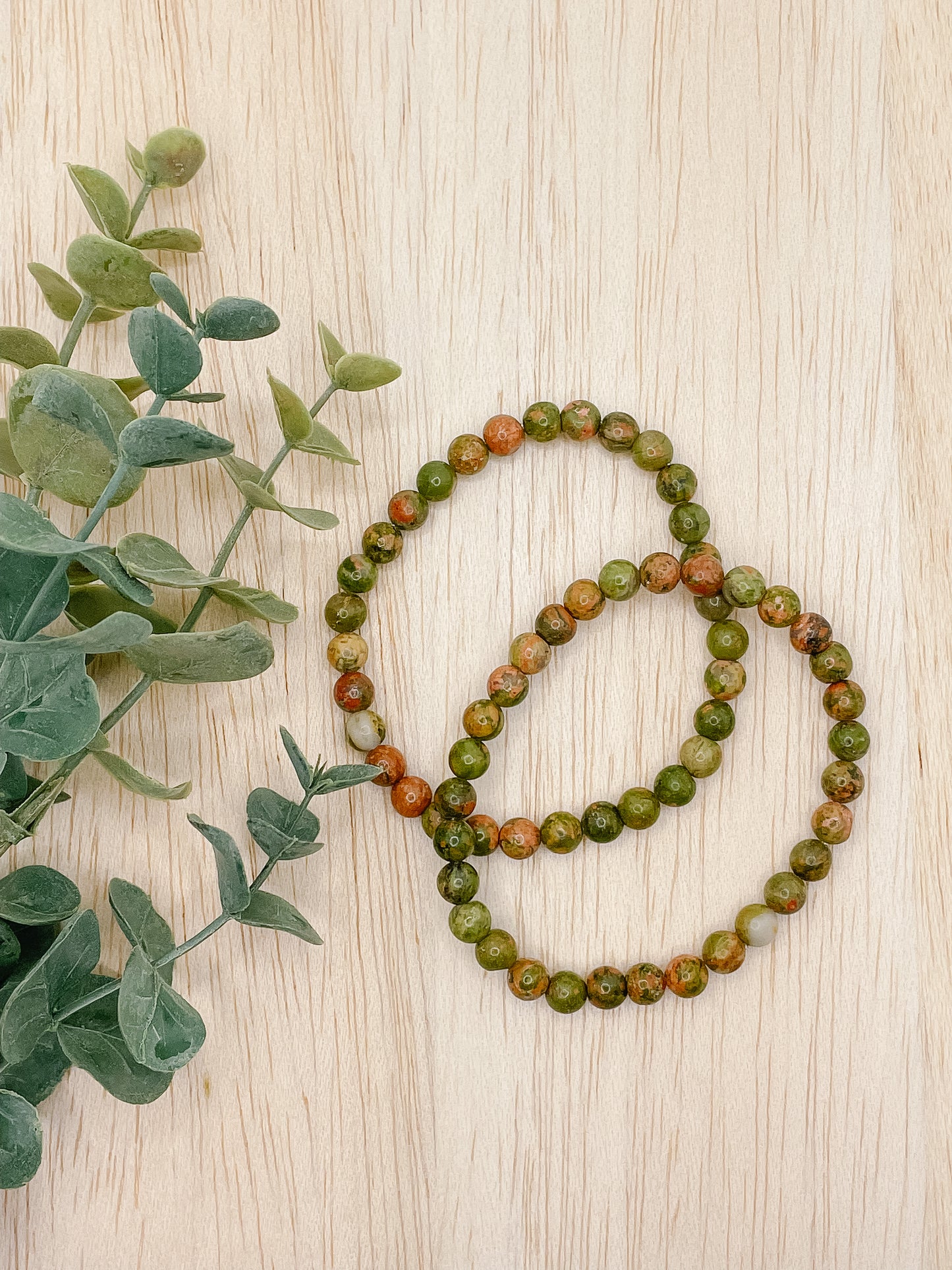 Unakite Bracelet