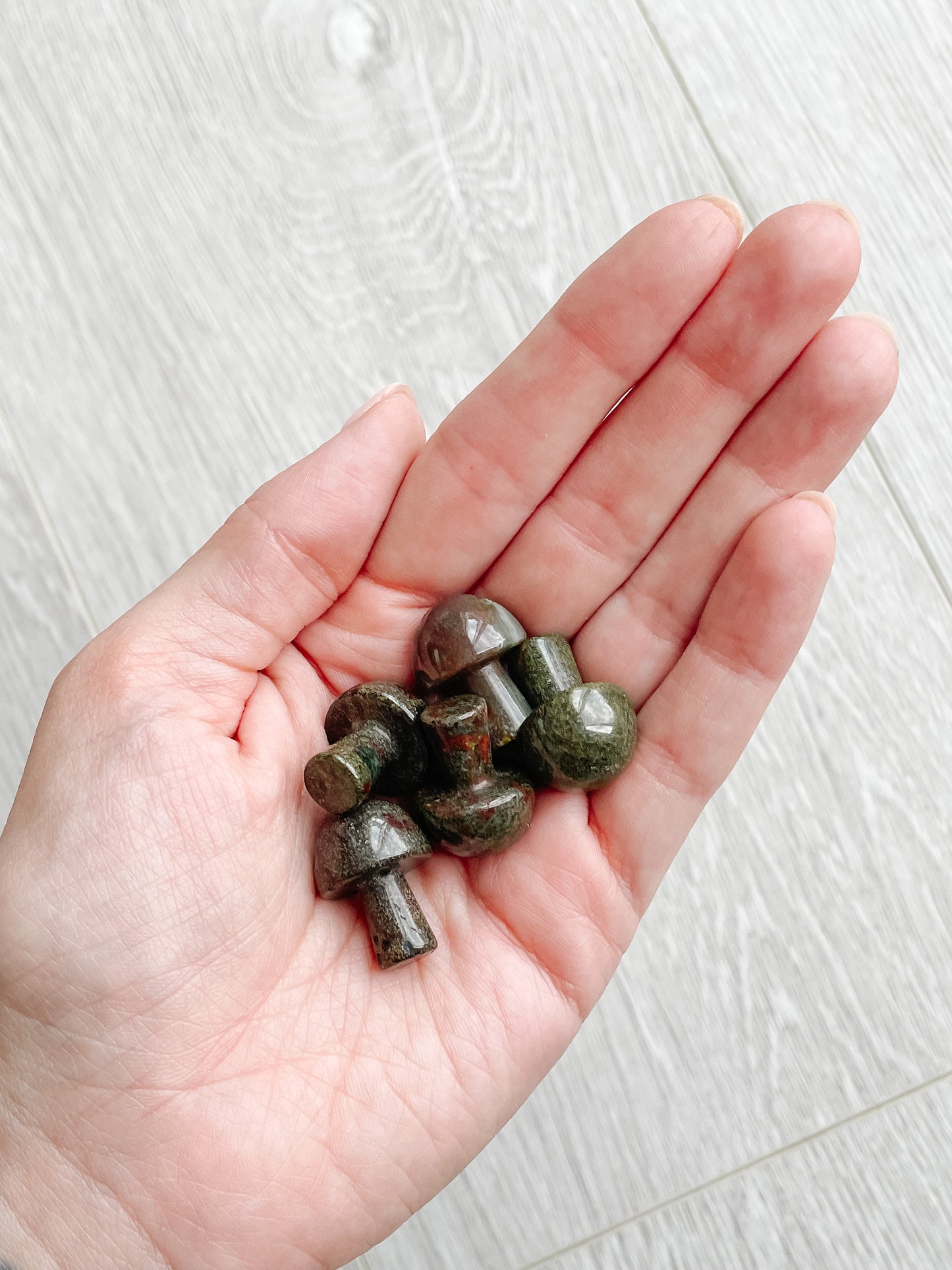 Dragon’s Blood Mini Mushroom Carving