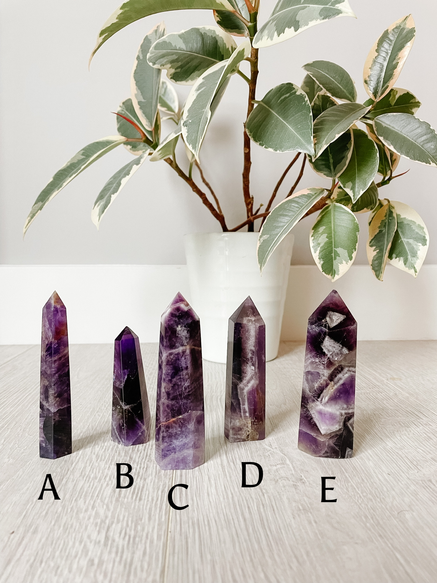 Chevron Amethyst Tower